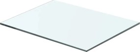 vidaXL Ράφια Πάνελ 2 τεμ. Διάφανα 40 x 25 εκ. Γυάλινα