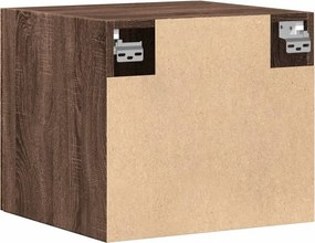vidaXL Ντουλάπι Τοίχου Καφέ Δρυς 45x42,5x40 εκ. Επεξεργασμένο Ξύλο