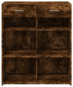 vidaXL Ντουλάπι Καπνιστή Δρυς 80x42,5x93 εκ. από Επεξεργ. Ξύλο