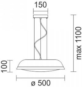 Φωτιστικό οροφής Round LED