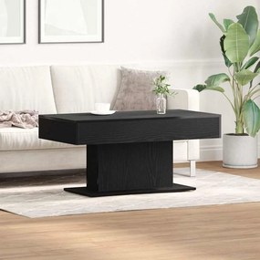 vidaXL Τραπεζάκι σαλονιού Μαύρη Οξυά 96 x 50 x 45 εκ