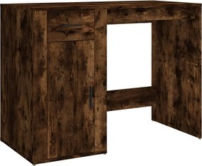 vidaXL Γραφείο Καπνιστή Δρυς 100x49x75 εκ. από Επεξεργασμένο Ξύλο