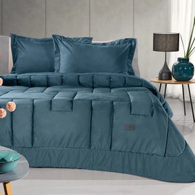 Πάπλωμα Υπέρδιπλο (220x240) Guy Laroche Scarlett Blue Saphire