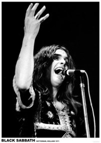 Αφίσα Black Sabbath (Ozzy Osbourne) - Rotterdam, Holland 1971, (59.4 x 84 cm)