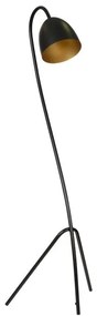 Επιδαπέδιο Φωτιστικό 1xE27 Ατσάλι HARIS Made in Poland Emibig-864/1-Μαύρο-Χρυσό 864/1