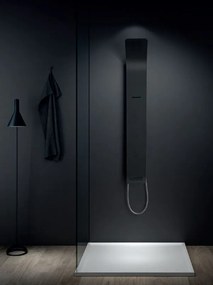 Icos Astrea Black Matt - Στήλη υδρομασάζ 4 εξόδων