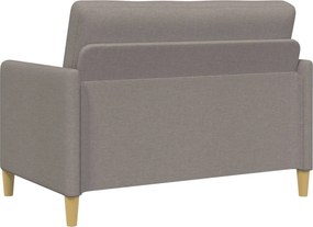 vidaXL Σαλονάκι Σετ Με Αποθηκευτικό Χώρο 2 pcs Taupe Πολυεστέρας