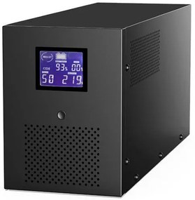 ENERGENIE UPS WITH USB AND LCD DISPLAY 3000 VA BLACK