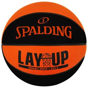 Μπάλα Μπάσκετ Outdoor Spalding Lay Up Orange/Black Νο 7 84-548Z1