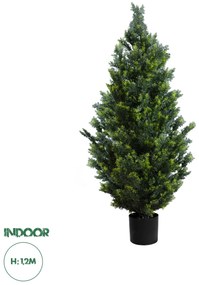 20154 GloboStar® Artificial Garden CYPRESSUS LEYLANDII 20154 Τεχνητό Διακοσμητικό Φυτό Κυπαρίσσι Λέιλαντ Υ120cm