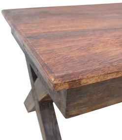 vidaXL Τραπεζάκι Σαλονιού 110x60x45 εκ. από Μείγμα Ανακυκλωμένων Ξύλων