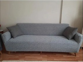 Stewehome Ελαστικό κάλυμμα καναπέ 3 θέσεων από ζακάρ 180x220 cm