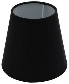Καπέλο Φωτιστικού E14 Ύφασμα Φ14cm SPC 14 Arlight -284094-Μαύρο 0284094