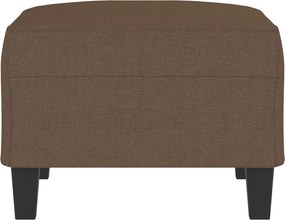 vidaXL Υποπόδιο Καφέ 70 x 55 x 41 εκ. Υφασμάτινο