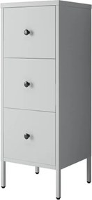 Ραφιέρα μεταλλική Nextdeco με 3 συρτάρια Υ102x43x40εκ.