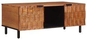 vidaXL Τραπεζάκι σαλονιού Καφέ 100 x 54 x 40 εκ Στερεό ξύλο μάνγκο