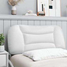 vidaXL Μαξιλάρι για Κεφαλάρι Hvar Λευκό 90 εκ. από Συνθετικό Δέρμα