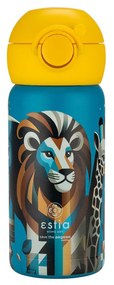 Θερμός Παιδικό Ανοξείδωτο Με Καλαμάκι Jungle 350ml-7x7x18εκ. Save The Aegean Estia 01-27537