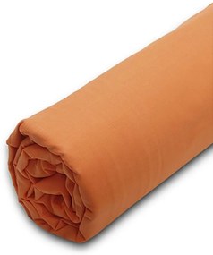 Κατωσέντονο Υπέρδιπλο 160X200+40 Με Λάστιχο Μεμονωμένο Sunshine Home Menta Orange 7