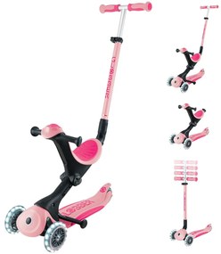 Globber Scooter Go.Up Deluxe Fantasy Lights Deep Pastel Pink