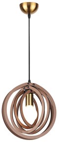 Φωτιστικό Κρεμαστο Aca ZM391P29WLL TRITON Καφέ (Brown)