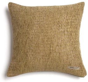Μαξιλαροθήκη Διακοσμητική Ismaros Classic Olive-Beige Aslanis Home 45X45 Βαμβάκι-Chenille