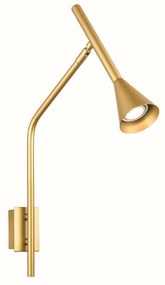 Φωτιστικό Τοίxου - Απλίκα Clouzot YL22801WGD 1xGU10 40x52x8cm Gold Aca