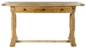 Artekko Κονσόλα από Ξύλο Μασίφ (150x45x80)cm