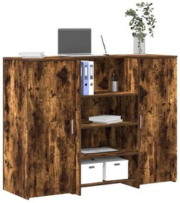 vidaXL Γραφείο υποδοχής 135x50x103,5 εκ. Επεξεργασμένο Ξύλο