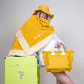 Πετσέτα Θαλάσσης (80x170) Feel & Touch Caribbean Mustard