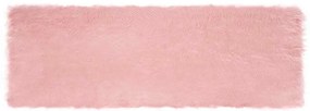 vidaXL Ψεύτικο Δέρμα Προβάτου Χαλί Tafalla Ροζ 80 x 250 cm Πολυεστέρας