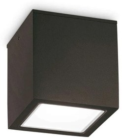 Φωτιστικό Οροφής - Σποτ Techo 251578 9x9x9,5cm 1xGU10 20W Black Ideal Lux