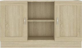 vidaXL Μπουφές Χρώμα Sonoma Δρυς 120 x 30,5 x 70 εκ. από Επεξ. Ξύλο