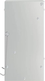 vidaXL Ταΐστρα Χαμστεριών Ασημί 20 x 12,5 x 25 εκ.