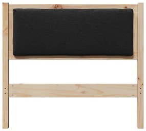 vidaXL Κεφαλάρι Άλλο Καφέ 90 cm Μασίφ ξύλο πεύκου