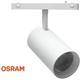 Σποτ Ράγας LED 30W 4000K Φ7,3 Spotlight-6669-Λευκό 6669