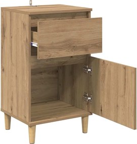 vidaXL Κομοδίνο Artisan Oak 40 x 35 x 70 εκ. Επεξεργασμένο ξύλο