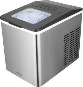Παγομηχανή Sencor SIM 3400SS Ανοξείδωτη 12kg/24h με Κάδο 500g