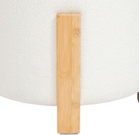 Σκαμπό (Φ37.5x32) A-S Bansa White 207314A