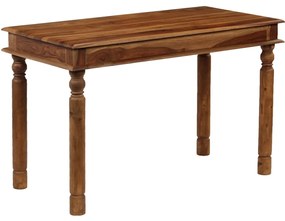 vidaXL Τραπεζαρία 120 x 60 x 77 εκ. από Μασίφ Ξύλο Sheesham