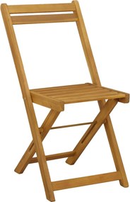 vidaXL Καρέκλες εξωτερικής βεράντας 8 pcs Φυσικό 40 x 53 x 80 εκ