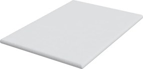 vidaXL Στρώμα επικάλυψης Λευκό 160 x 200 cm Υφασμα Jacquard