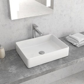 Νιπτήρας Επικαθήμενος LT 2178-S 47x36x11cm White Karag Πορσελάνη