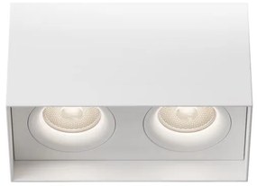Σποτ Φωτιστικό Οροφής-Τοίχου Slim GU10 IP20 Width10 MAYTONI-C015CL-02W-Λευκό C015CL-02W