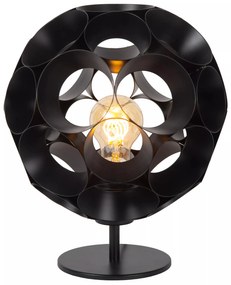 Φωτιστικό Επιτραπέζιο Lucide 10523-01-30 HANNELORE Μαύρο Ματ (Black Mat)