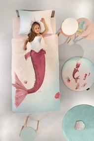 Σετ Σεντόνια Mermaid Suede 2x(170×250) &amp; 1x(50×70) - Saint Clair Kids