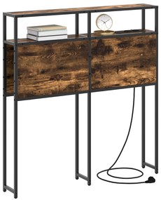 vidaXL Κεφαλάρι Αποθήκης Καπνιστή δρυς 80 cm Επεξεργασμένο ξύλο