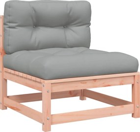 vidaXL Καναπές Κήπου Σετ 7 Τεμ. Μασίφ Ψευδοτσούγκα Ελάτης Μαξιλάρια