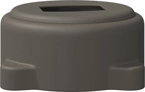 vidaXL Βάση ομπρέλας Ασημί 23 x 14 x 6 εκ.