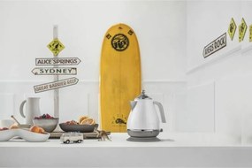Βραστήρας DeLonghi Λευκό Ανοξείδωτο ατσάλι 1,7 L 2000 W